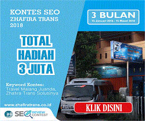 kontest seo zhafira trans