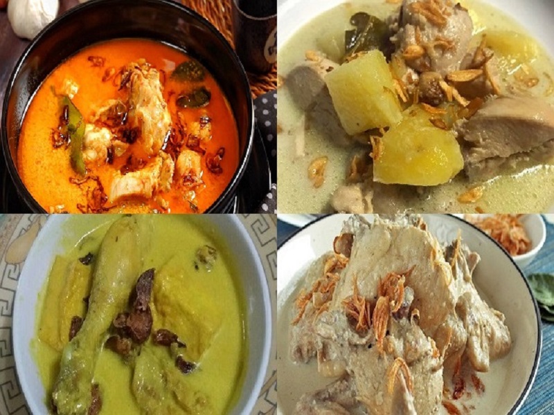  Resep  Opor  Ayam  Pedas 