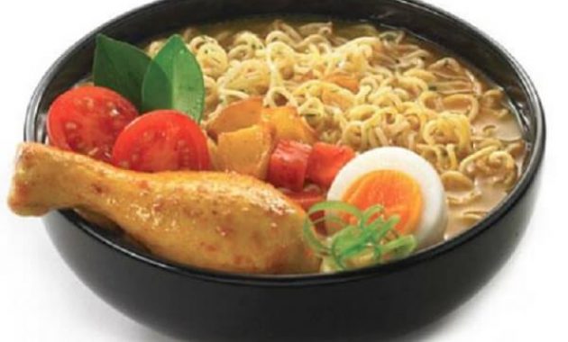 Resep Indomie Rebus Kari Ayam Pedas